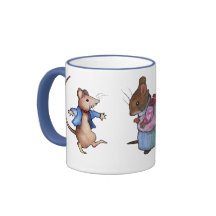 Three Characters, After Beatrix Potter: Art Mugs