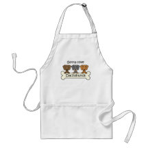 Three Dachshunds Aprons