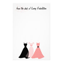 Three Dresses Stationery Paper