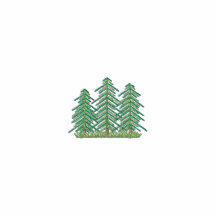 Three Evergreens Hoody