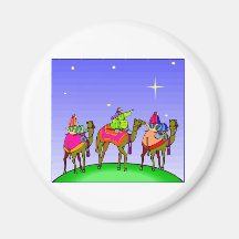 Three Kings Follow Star Magnets