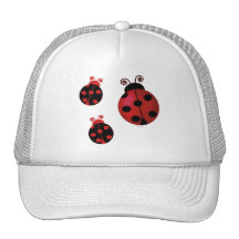 Three Ladybugs Hat