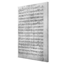 Three Lieder Gallery Wrap Canvas