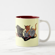 Three Little Kittens Coffee Mugs