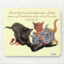 Three Little Kittens Mousepad