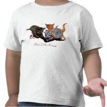 Three Little Kittens Tee Shirts