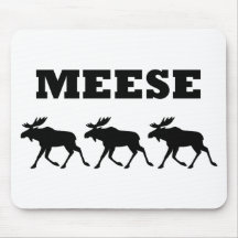 Three Meese Funny Mouse Pads