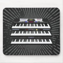 Three Modern Keyboards: Synthesizers: Mousepad