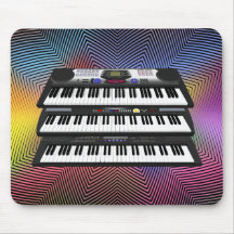 Three Modern Keyboards: Synthesizers: Mousepad