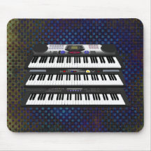 Three Modern Keyboards: Synthesizers: Mousepad