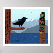 Three Ravens Print
