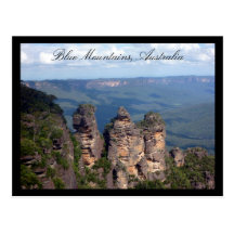 three sisters mountains post card