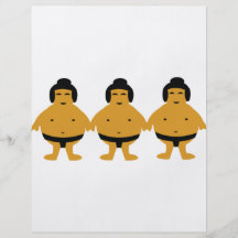 three sumos icon flyers