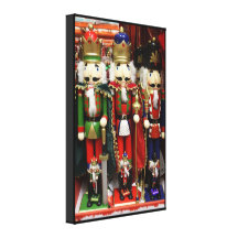 Three Wise Crackers - Nutcracker Soldiers Gallery Wrapped Canvas