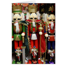 Three Wise Crackers - Nutcracker Soldiers Greeting Cards