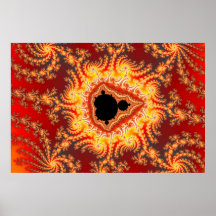 Throne Of Satan - Fractal Poster