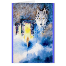 Through The Void Greeting Cards