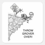 Throw Grover Over Sticker