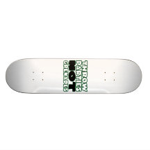 Throw Parties Not Grenades Skate Boards