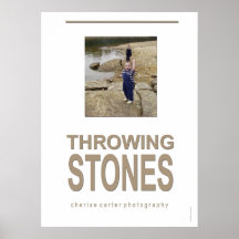 Throwing Stones Print