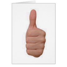 Thumbs up! cards