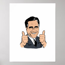 THUMBS UP MITT ROMNEY.png Poster