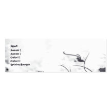 Thunder - Skinny Business Card Templates