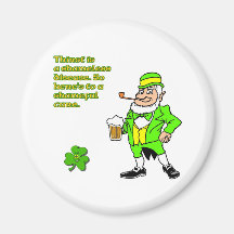 Thurst is a shameless disease. fridge magnets