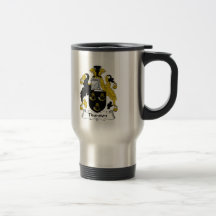 Thurston Family Crest Coffee Mugs