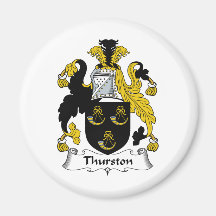 Thurston Family Crest Magnet