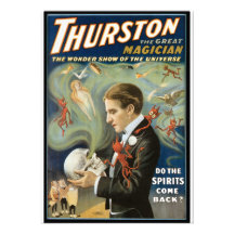 Thurston The Great Vintage Magician Poster Custom Announcements