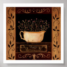 thyme posters