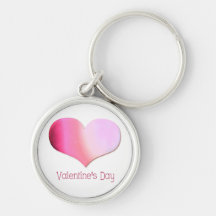 Tie Dye Heart Keychain