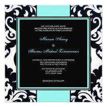 Tiffany Blue Personalized Invites