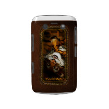 Tiger Belly Rubs! Blackberry Bold Case