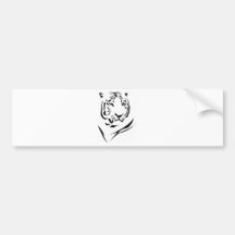 Tiger Bumper Sticker