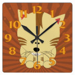Tiger Cub Clock