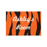 Tiger Custom Wrapped Canvas Gallery Wrap Canvas