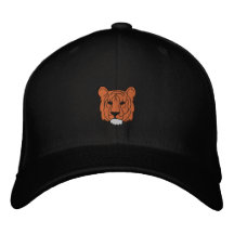 Tiger Embroidered Hat