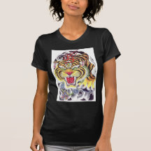 Tiger Eye Tattoo Design Shirt