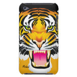 Tiger Face iPod 4 Case Barely There iPod Cases