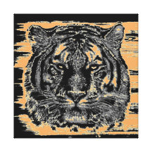 Tiger Fine Art 2 Wrapped Canvas Stretched Canvas Prints