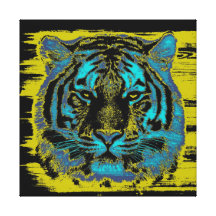 Tiger Fine Art Wrapped Canvas Canvas Prints