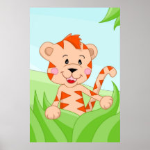 Tiger from Africa Posters