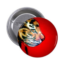 Tiger Head Button