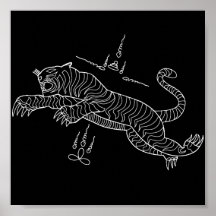 Tiger mantra poster