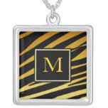 Tiger Monogram Necklace