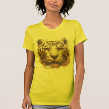 Tiger Print Light Ladies Basic Shirt