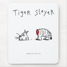 Tiger Slayer Mouse Pad