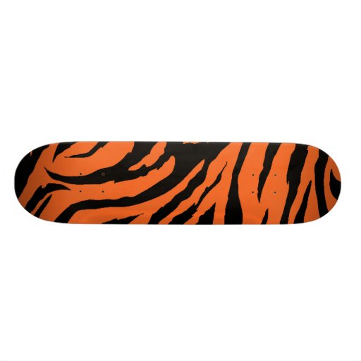 Tiger Stripe Skateboard Pro